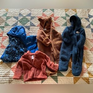 Baby boy winter bundle.